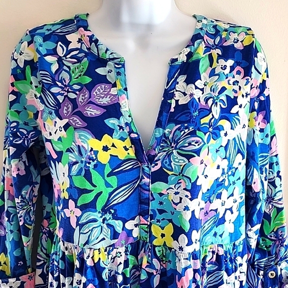 Lilly Pulitzer Alaina dress in blue size medium - Picture 4 of 10